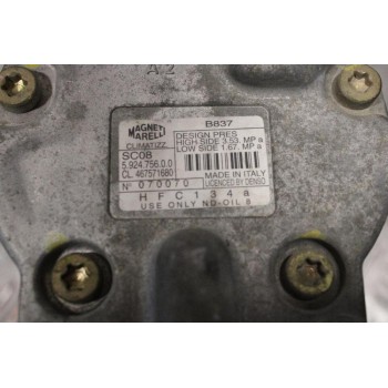 Κομπρεσέρ Aircondition - A/C Κλιματισμός Fiat Brava / Punto / Bravo 1997-2005 MAGNETI M. 592475600 B837 467571680
