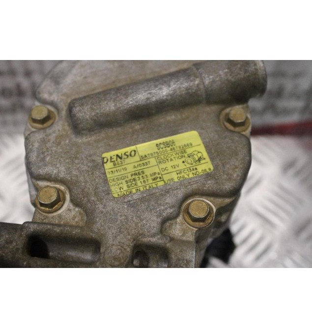 Κομπρεσέρ Aircondition - A/C Κλιματισμός Fiat Panda 188A4000 2003-2014 5A7875000 46782669 B837