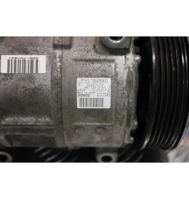 Κομπρεσέρ Aircondition Fiat Grande Punto 199A4000 2001-2010 DENSO 55194880 447190-2151 Σπασμενο Βυσμα