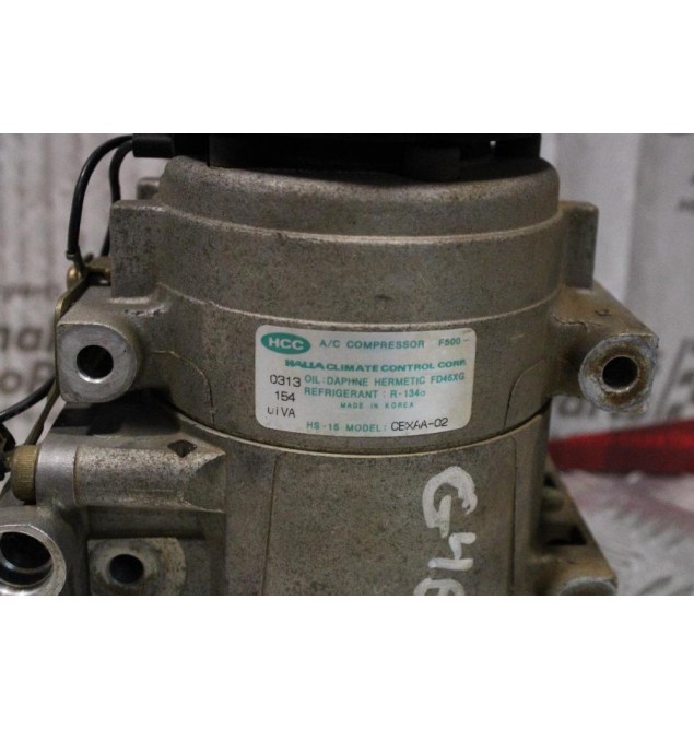 Κομπρεσέρ Aircondition - A/C Κλιματισμός Hyundai Accent G4EA  2000-2007 CEXAA-02
