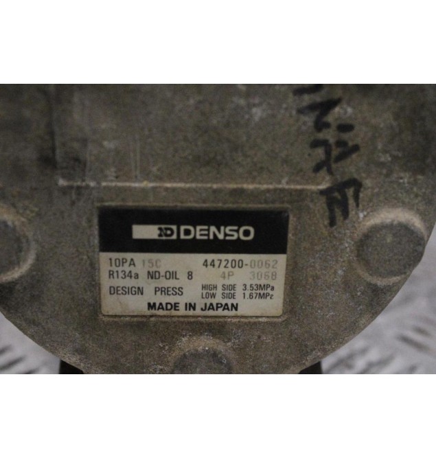 Κομπρεσέρ Aircondition - A/C Κλιματισμός Toyota Avensis-Carina 4AFE 1997-2000 447200-0062