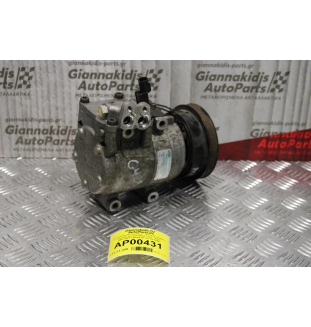 Κομπρεσέρ Aircondition - A/C Κλιματισμός Hyundai Accent G4EA 1.5cc 102ps 1997-2002 CBXAA-02 HS-15 F500