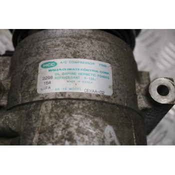 Κομπρεσέρ Aircondition - A/C Κλιματισμός Hyundai Accent G4EA 1.5cc 102ps 1997-2002 CBXAA-02 HS-15 F500