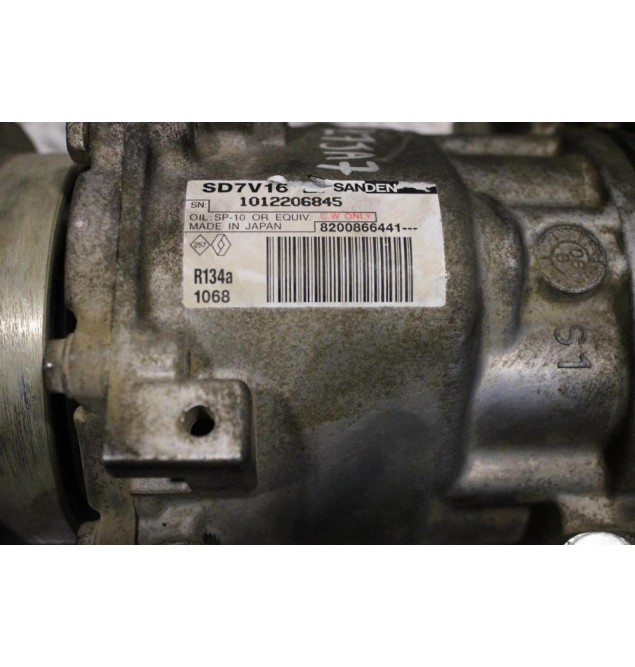 Κομπρεσέρ Aircondition - A/C Κλιματισμός Dacia Sandero 1.4cc 74ps SANDEN K7JA7 2007-2013 8200866441