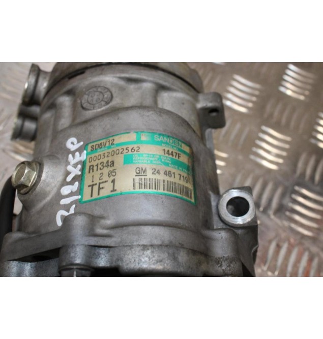 Κομπρεσέρ Aircondition - A/C Κλιματισμός Opel Corsa 1.4cc 90ps Z12XE SD6V12 SANDEN 2001-2008 24461719 1447F