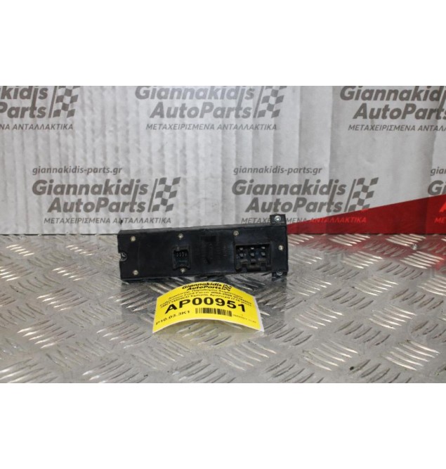 Διακόπτης Παραθύρου-Χειριστήριο Καθρεπτών Ford Focus 2004-2008 03168002 3M5T14529CD Εμπρός Αριστερά (7+6 pins)