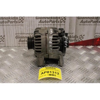 Δυναμό Opel Astra H 1.4cc Z14XE 2003-2010 BOSCH 0124425024 55556069 100A 14V ZL
