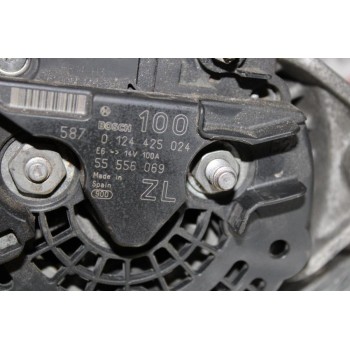 Δυναμό Opel Astra H 1.4cc Z14XE 2003-2010 BOSCH 0124425024 55556069 100A 14V ZL