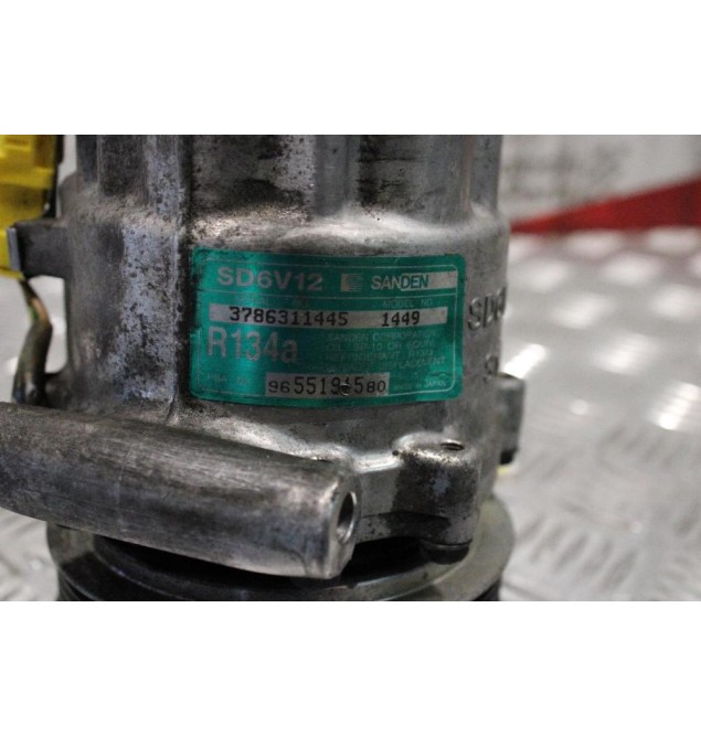 Κομπρεσέρ Aircondition - A/C Κλιματισμός Peugeot 307 KFU 1.6cc 109ps 2001-2005 9655191580 1449