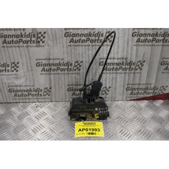 Κλειδαριάς Πόρτας Ηλεκτρομαγνιτική  Renault Megane 2002-2005 (Πίσω Δεξί 6pins)