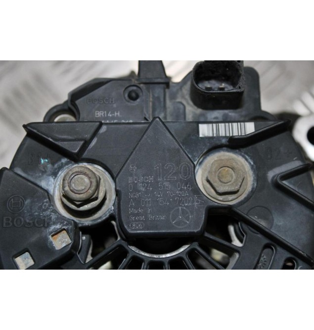Δυναμό Mercedes-Benz C 200 W203 111.955 2000-2008 0124515046 A0111547202 120A (Χαλασμενο Ρουλεμαν)