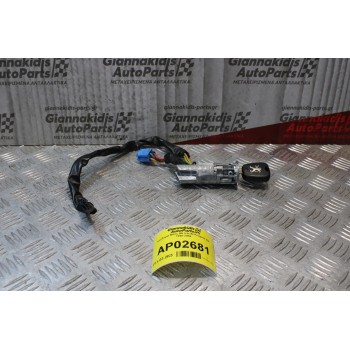 Κλειδαριά Μίζας Με Κλειδί Peugeot 206 1998-2004