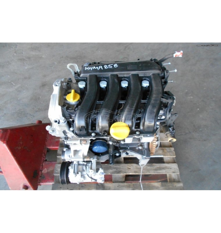 Κινητήρας - Μοτέρ Renault Megane 1.600cc 16V 112ps K4M R 858 2009-2014