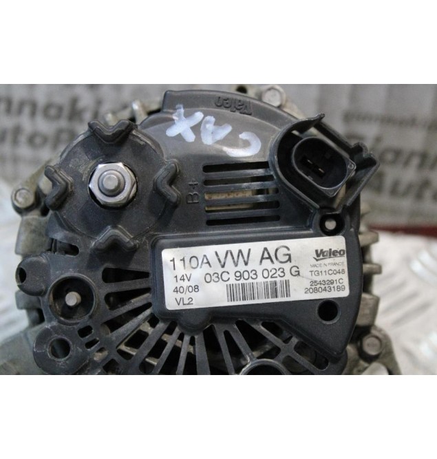 Δυναμό Seat Leon 1.4cc TSI 125ps CAX 2006-2011 03C903023G 110A