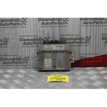 Εγκέφαλος Κινητήρα Peugeot 206 KFW 1998-2005 SAGEM 9637706180-04 21645920-6