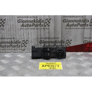 Διακόπτης Παραθύρων-Καθρεπτών Ford Focus 2004-2008 7+6pins (Εμπρός Αριστερός)