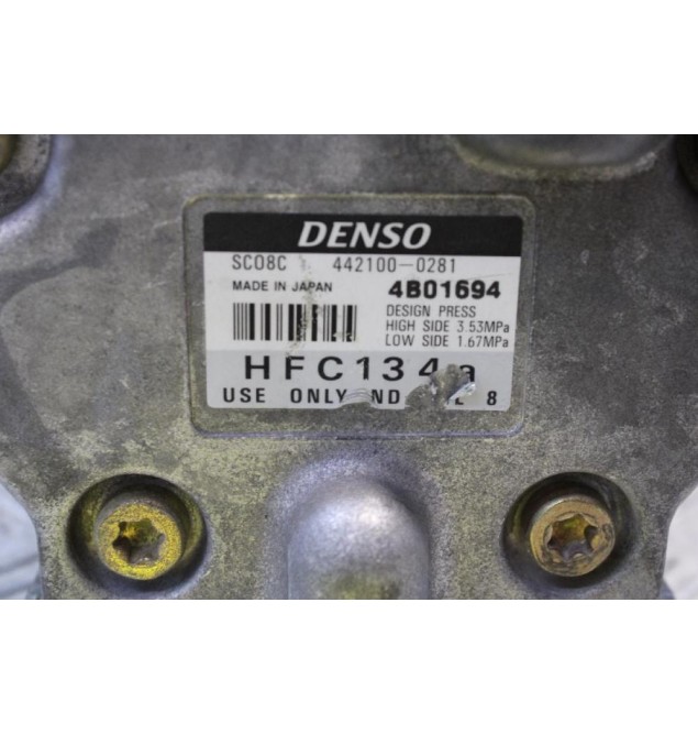 Κομπρεσέρ Aircondition-A/C  Fiat Punto 1.2cc 60ps 188A4000 1999-2005 442100-0281