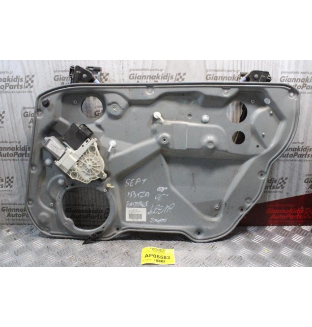 Γρύλλος Παραθύρου Seat Ibiza 5πορτο 2002-2008 6L4837752ER (Εμπρός Δεξίς)