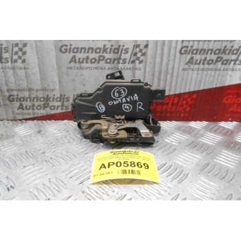 Κλειδαριά Πόρτας Ηλεκτρομαγνητική Skoda Octavia 1997-2004 8pins (Εμπρός  Δεξιά) 837016A