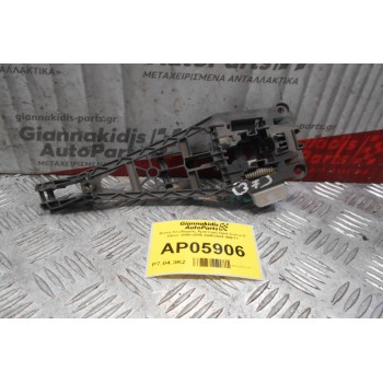 Βάση Κλειδαριάς Αριστερή Opel Corsa D 2door 2000-2006 24463524 066/11