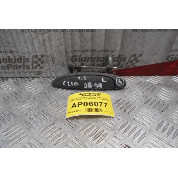 Χερούλι Εξωτερικό Πόρτας Renault Clio 1996-1998 (Εμπρός Αριστερά) 7700426085
