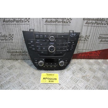 Χειριστήριο Καλοριφερ/AC Opel Insignia 2008-2013 13273256