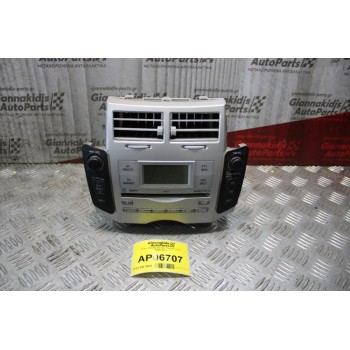 Ράδιο-CD/Αεραγωγοί Toyota Yaris 2006-2011 86120-0D210