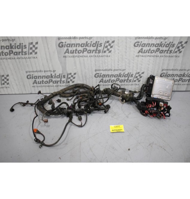 Πλεξούδα Κινητήρα μαζί με Εγκέφαλο Audi A4 CAG 143PS 2008-2012 03L906019C
