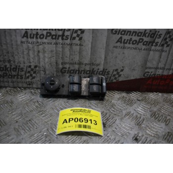 Διακόπτης Παραθύρου Εμπρός Αριστερά Ford Focus C-Max 2003-2007