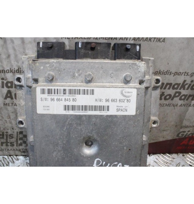 Εγκέφαλος Κινητήρα Fiat Ducato/Peugeot Boxer 2.2 HDI 2006-2014 9666484580 9666360280