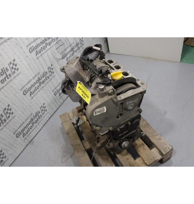 Κινητήρας - Μοτέρ Renault Megane 1.6cc K4MD 112ps 2002-2007
