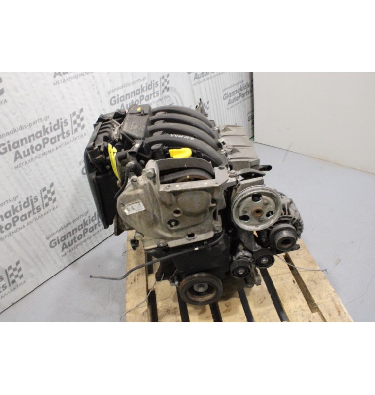 Κινητήρας - Μοτέρ Renault Megane K4MA7 1.6cc 113ps 2002-2007