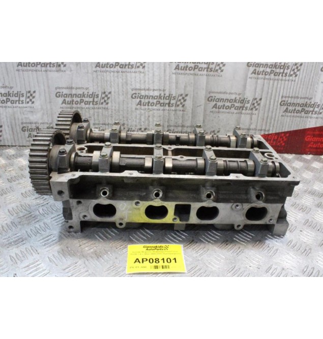 Καπάκι Μηχανής (Κεφαλάρι) Ford Focus ASDB 1.4cc 80ps 2005-2010 (Πρεσαρισμένο) ΤΑ ΚΕΦΑΛΑΡΙΑ ΕΛΕΓΧΟΝΤΑΙ ΣΤΟ ΧΩΡΟ ΜΑΣ ΑΠΟ ΜΗΧΑΝΗΜΑ!!!!!