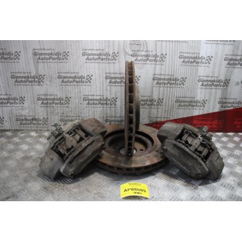 Δαγκάνα Σετ Mercedes-Benz ML350 W163 (4 Πίστονες) (345χιλιοστά Διάμετρος Δίσκου) 1998-2005