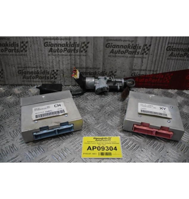 Εγκέφαλος Σετ Immobilizer Αυτόματο Daewoo Lanos 16247169 16265669 96303500 1997-2001