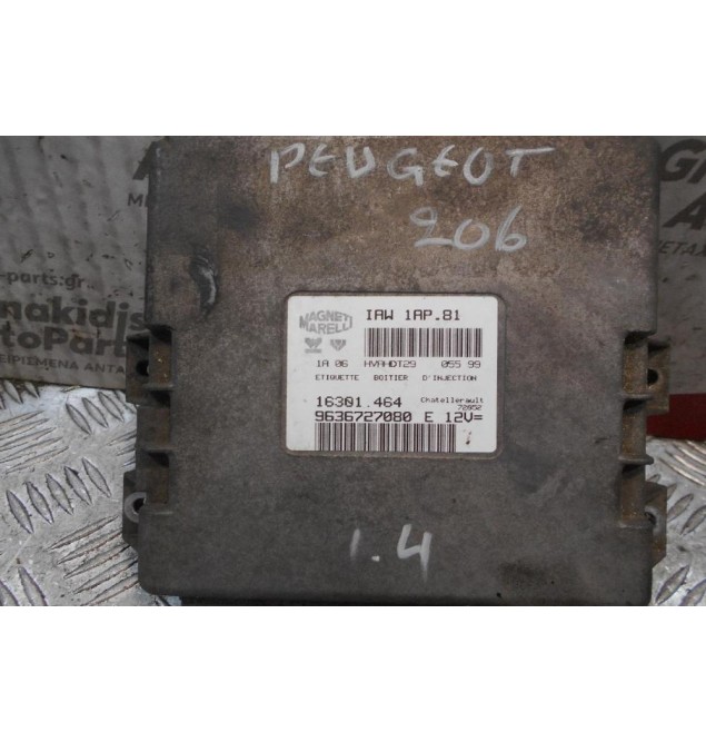Εγκέφαλος Peugeot 206 1998-2006  9636727080E 16301.464