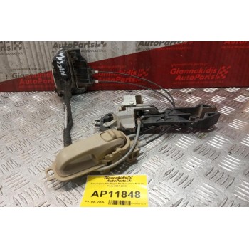 Κλειδαριά Ηλεκτρομαγνητικη Με Διακοπτη Εσωτερικο Πισω Αριστερα Nissan Tiida 2007-2015 2 pins