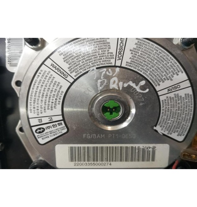 Αερόσακος Οδηγου Hyundai Atos Prime 1999-2003 FG/BAM PT1-0650