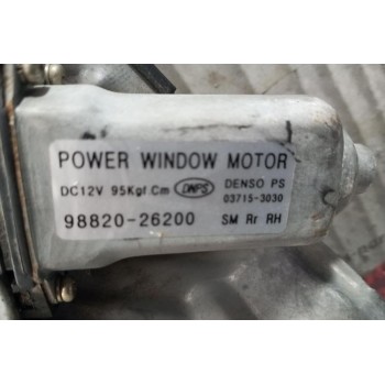 Γρύλλος - Μηχανισμός Παραθύρου Με Μοτερ Πισω Δεξια Hyundai Santa Fe 2000-2004 98820-26200