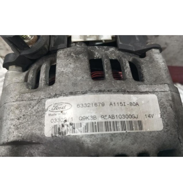 Δυναμό Ford Focus Κωδ.Κινητηρα FXDB 1998-2004 63321679 A115I-80A 98AB10300GJ Q9K3B