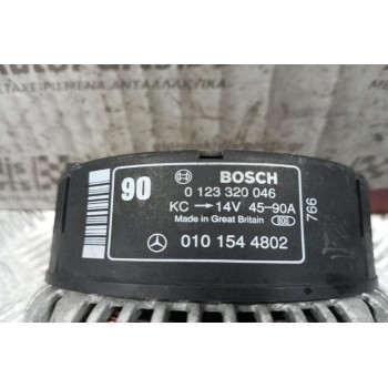 Δυναμό Mercedes-Benz C 180 Κωδ.Κινητρα 604910 1993-2000 0101544802
