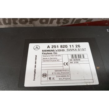 Μοναδα Ελεγχου Κλειδαριας Mercedes-Benz W251 2006-2010 A2518201126
