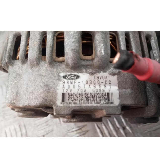 Δυναμό Ford Fiesta Κωδ.Κινητηρα DHC 1995-2002 A005TA6591 98MF-10300-CC