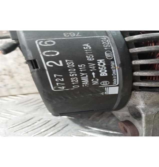 Δυναμό Chrysler Voyager 2500cc Κωδ.Κινητηρα ENJ-ENC 1995-2001 0123510037