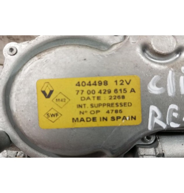 Μοτέρ  Υαλοκαθαριστήρων Εμπρος Renault Clio II 1998-2001 7700429615A