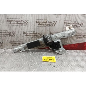 Γρύλλος - Μηχανισμός Παραθύρου Με Μοτερ Πισω Αριστερα Renault Megane II 2000-2007 6 Pins