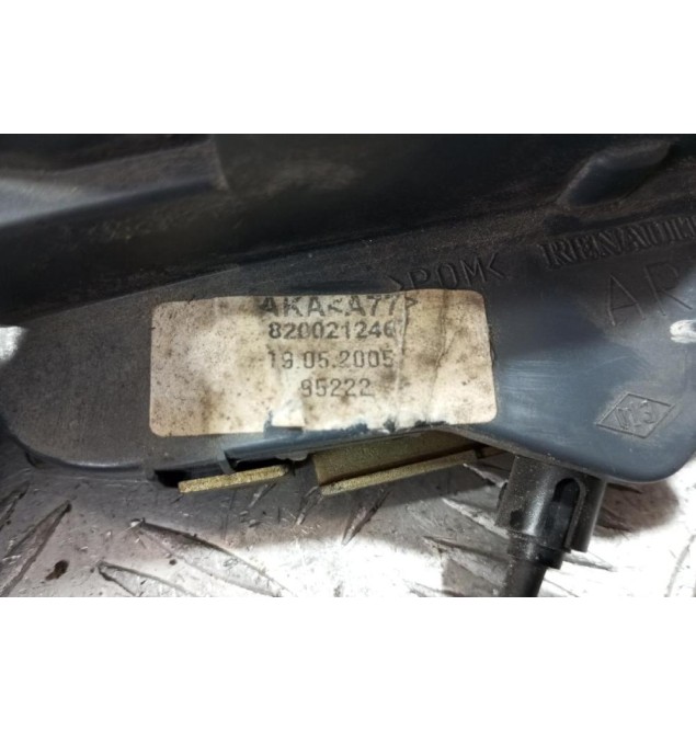 Ηλεκτρομαγνητικη Κλειδαριά Πισω Δεξια Renault Megane II 2000-2007 8200212467 6 pins