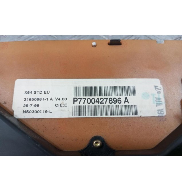 Καντράν - Κοντέρ Renault Megane I 1996-2002 P7700427896A 2 ΦΙΣ