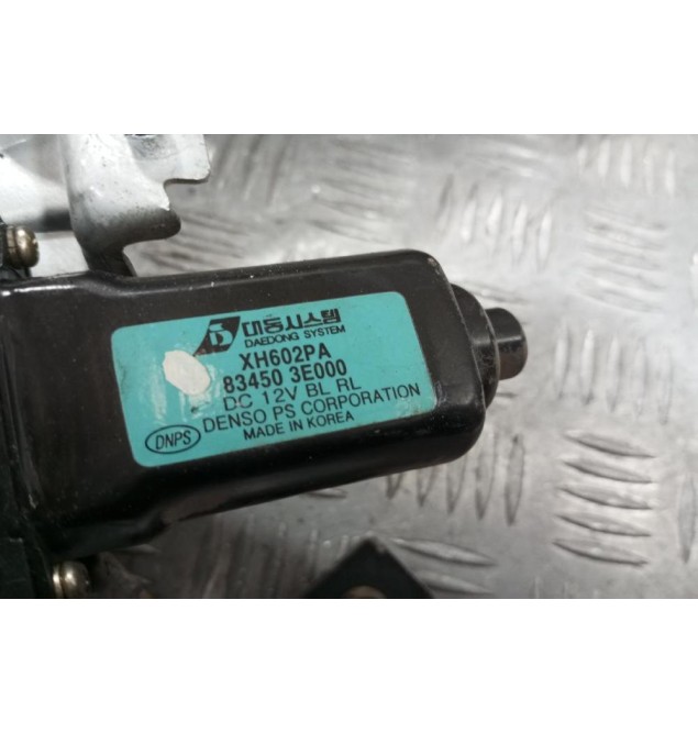 Γρύλλος - Μηχανισμός Παραθύρου Με Μοτερ Πισω Αριστερα Kia Sorento 2002-2010 834503E000 2 Pins