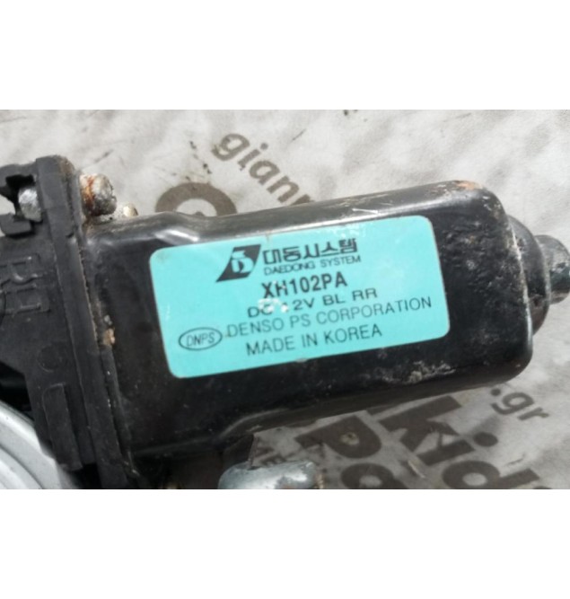 Γρύλλος - Μηχανισμός Παραθύρου Πισω Δεξια Kia Sorento 2002-2010 XH102PA 2 pins